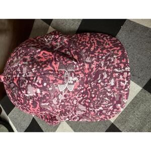 Under Armour Pink and Purple Patterned Baseball Cap